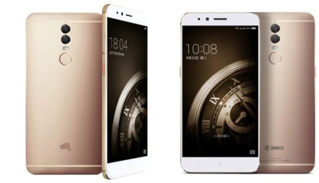 Micromax Dual 5 (слева) и 360 QIKU Q5 (справа)