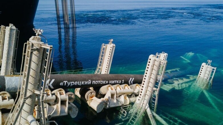 Обе нитки  "Турецкого потока" заполнены газом. фото журнал "Профиль"