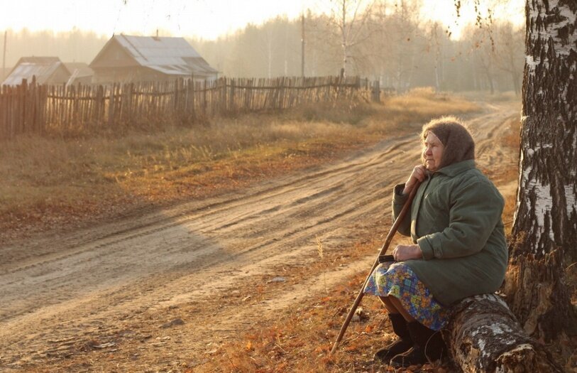 Русская деревня. Время, когда не запирали двери.