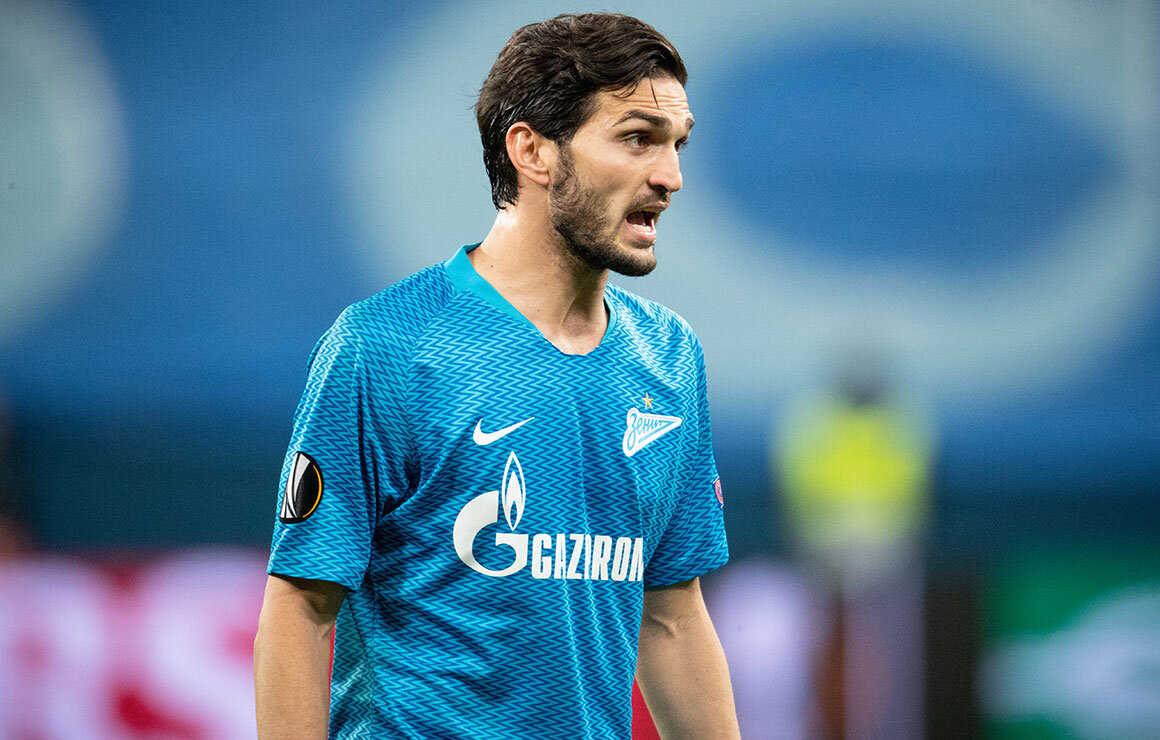 Полузащитник петербургского "Зенита" Магомед Оздоев