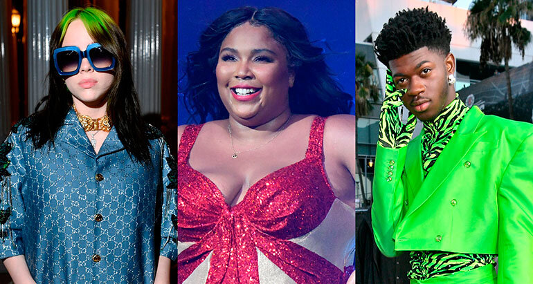 
Билли Айлиш, Lizzo и Lil Nas X. Фото celebrityinsider.org
