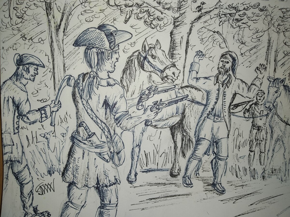 Джордж Гёрти и канадские торговцы