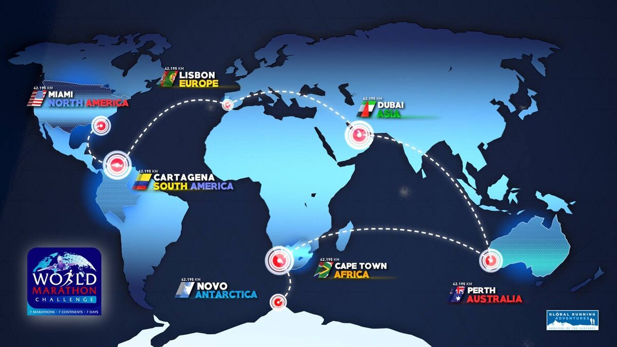 World Marathon Challenge / facebook.com 