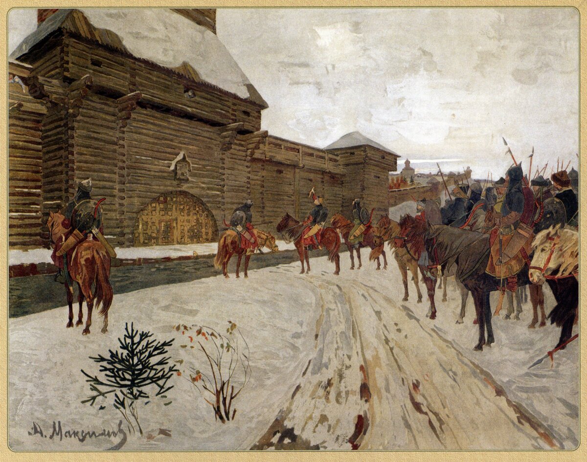 Монголы под стенами Владимира.