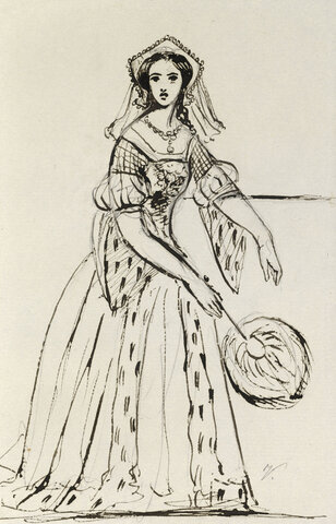 1855 (с) Из Королевской коллекции