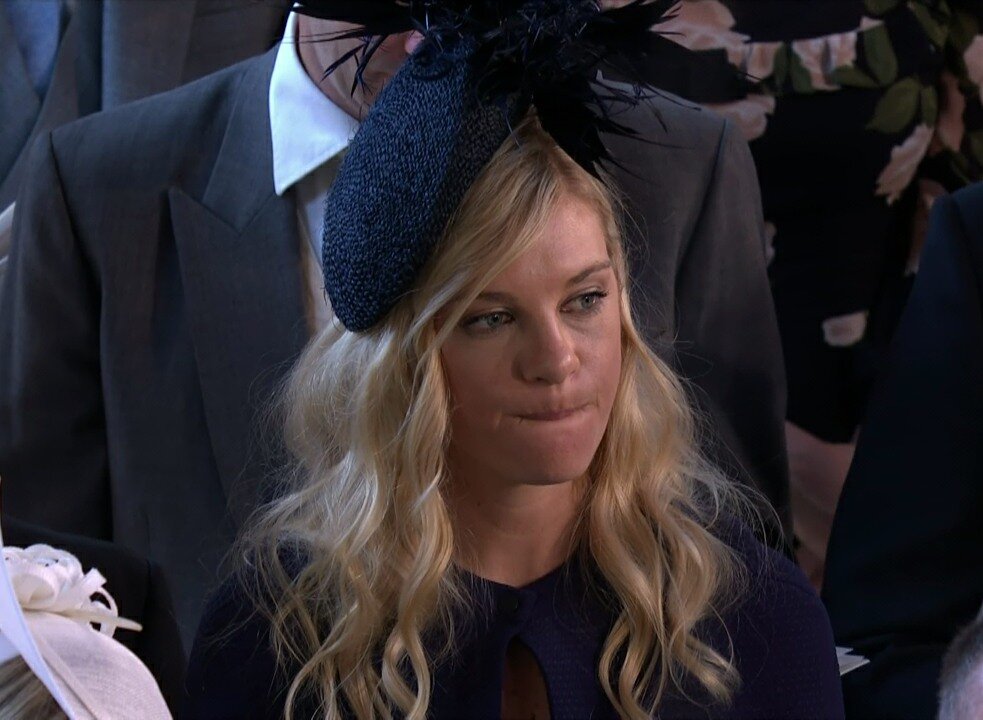 Челси на свадьбе Гарри