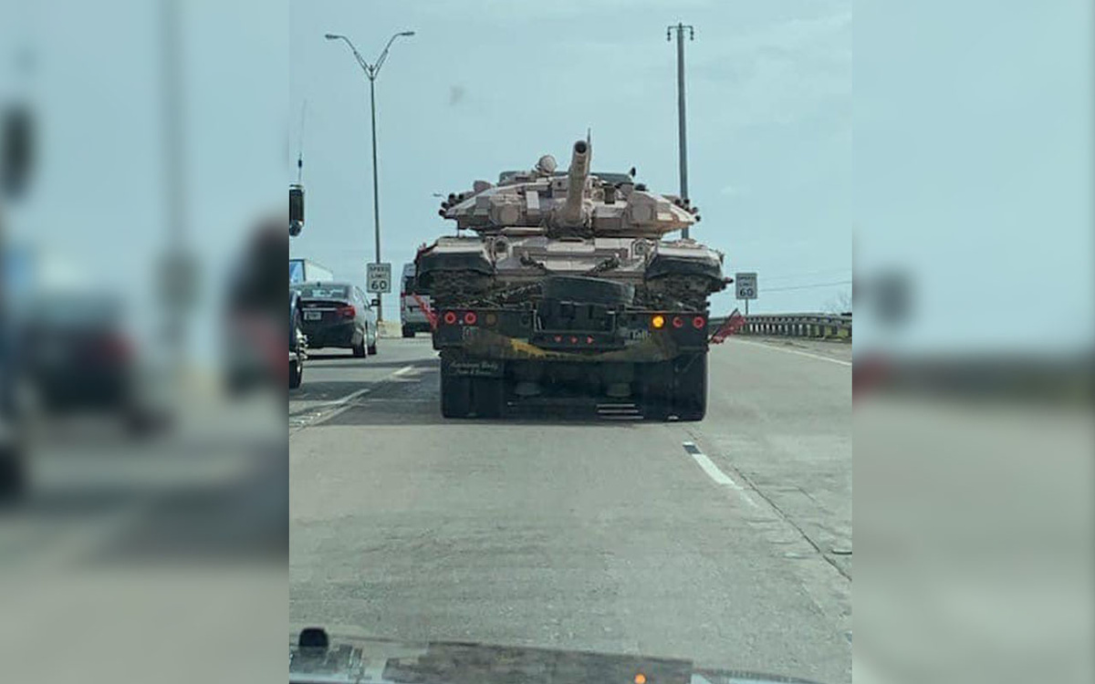 Предположительно, танк Т-90