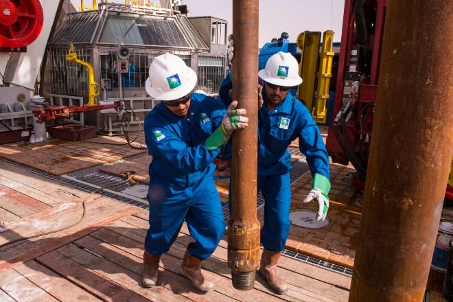 Эксплуатация нефти Saudi Aramco