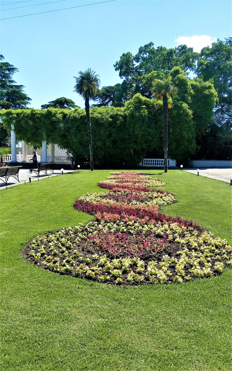 У центрального входа в ботанический сад