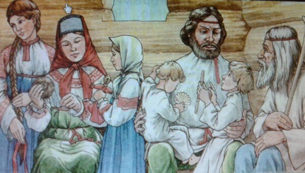 Семья на Руси