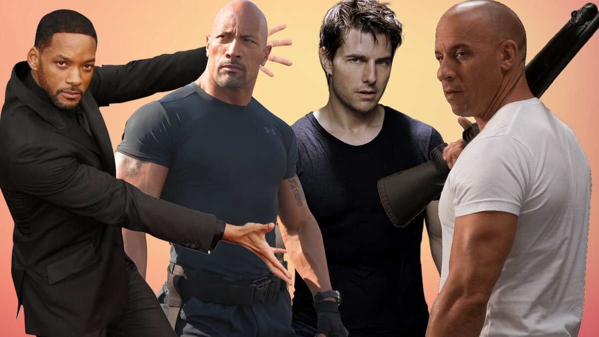 Лысый, лысый, волосатый и Уилл Смит, слегка поддатый...