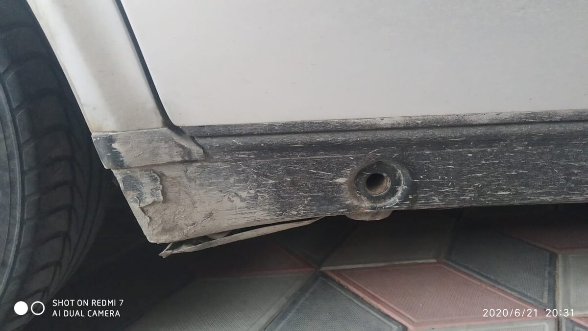 Ржавчина под грязью 