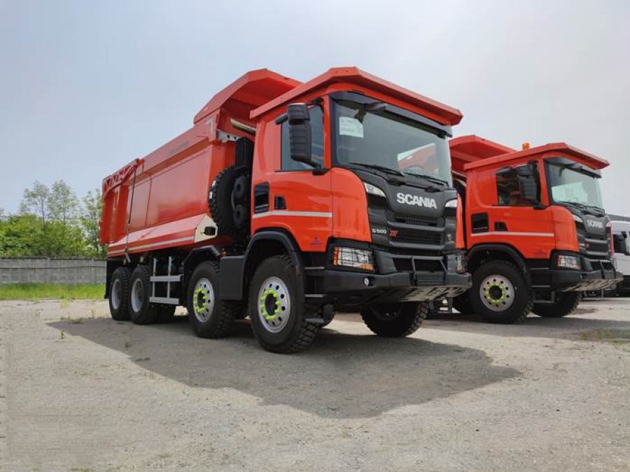 «ЮТК» выбрал Scania, введя еще пять самосвалов HAGEN XL