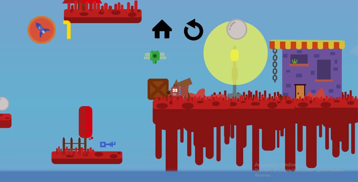 Незамысловатая графика не напрягает глаза...