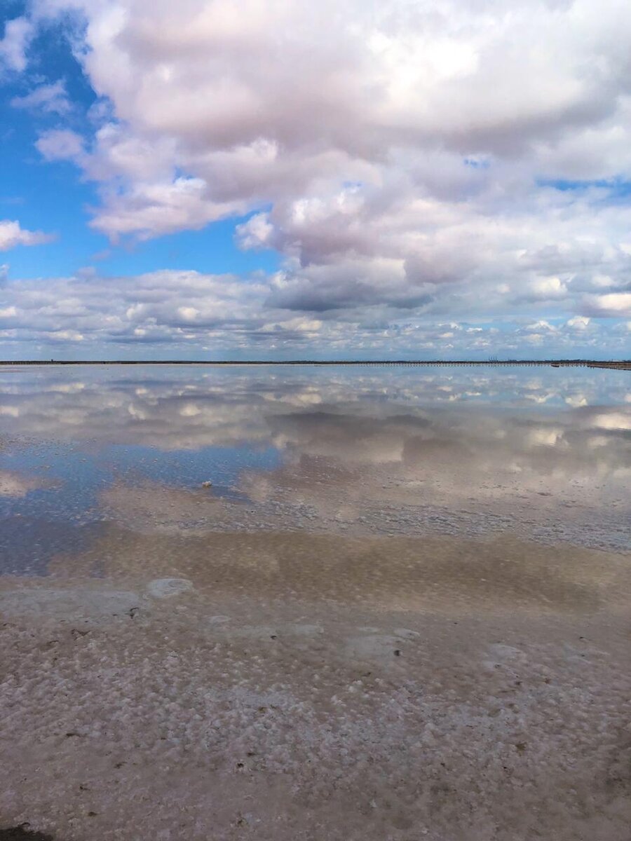 Озеро Сасык-Сиваш.Крым. Евпатория.