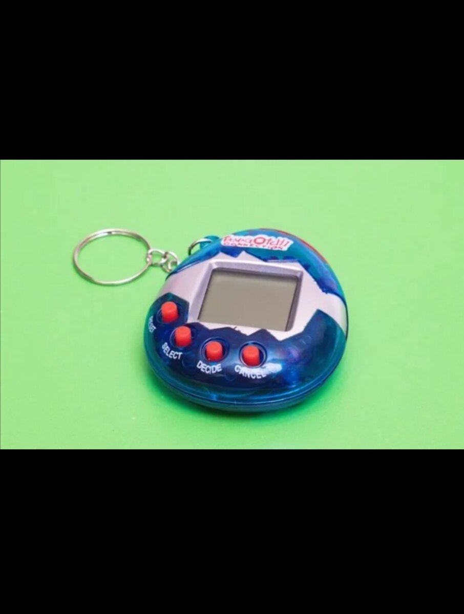 Тамагочи - если у вас не было животного, то, возможно, был тамагочи, которого надо было кормить, укладывать спать и заботиться. 