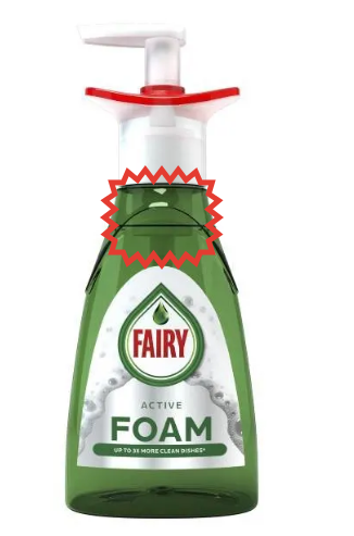 Fairy Active Foam Пена для мытья посуды "Фейри"  Вспениватель