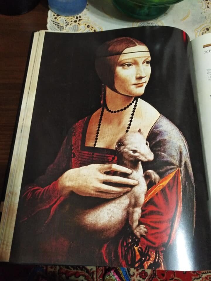 Чечилия Галлерани. Дама с горностаем.