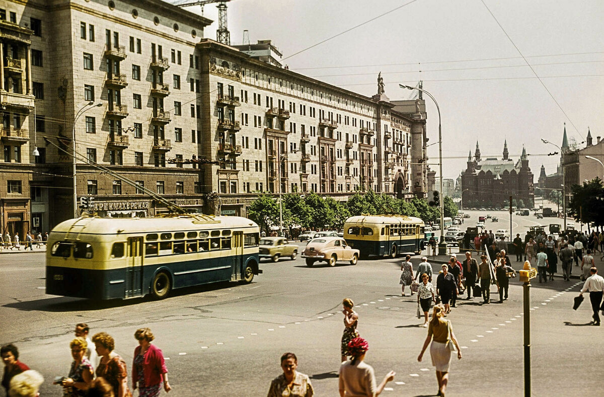 Москва 60 х и 70 х годов