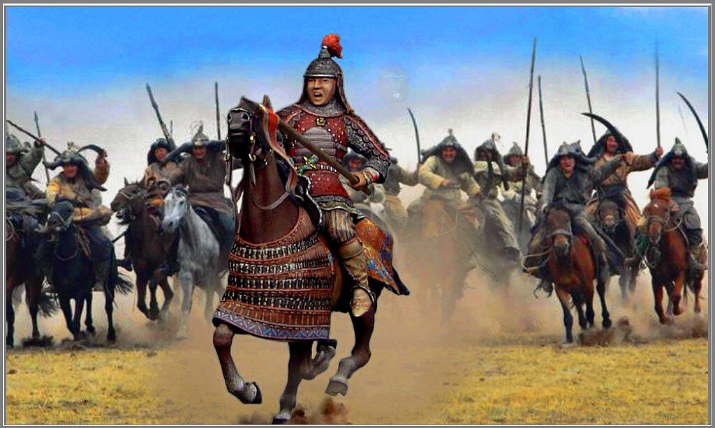 Так выглядела монгольская конница в 14-ом веке.