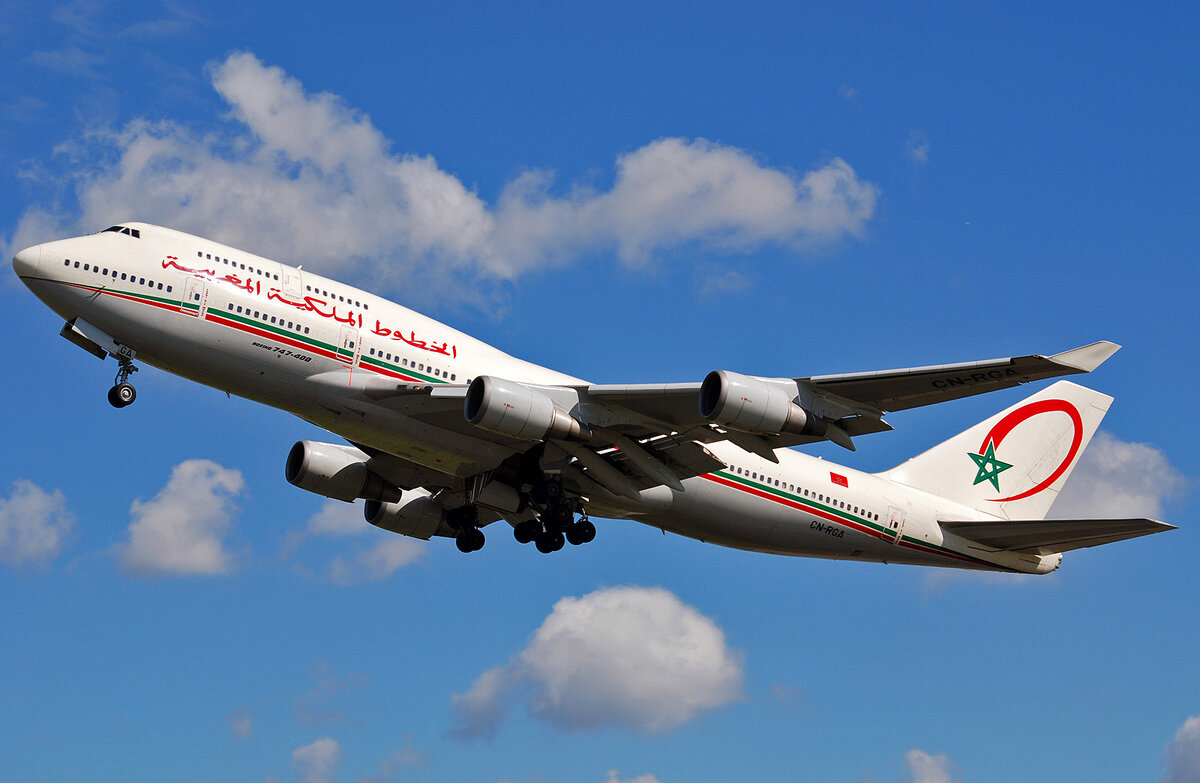 Самолет Royal Air Maroc, фото из интернета