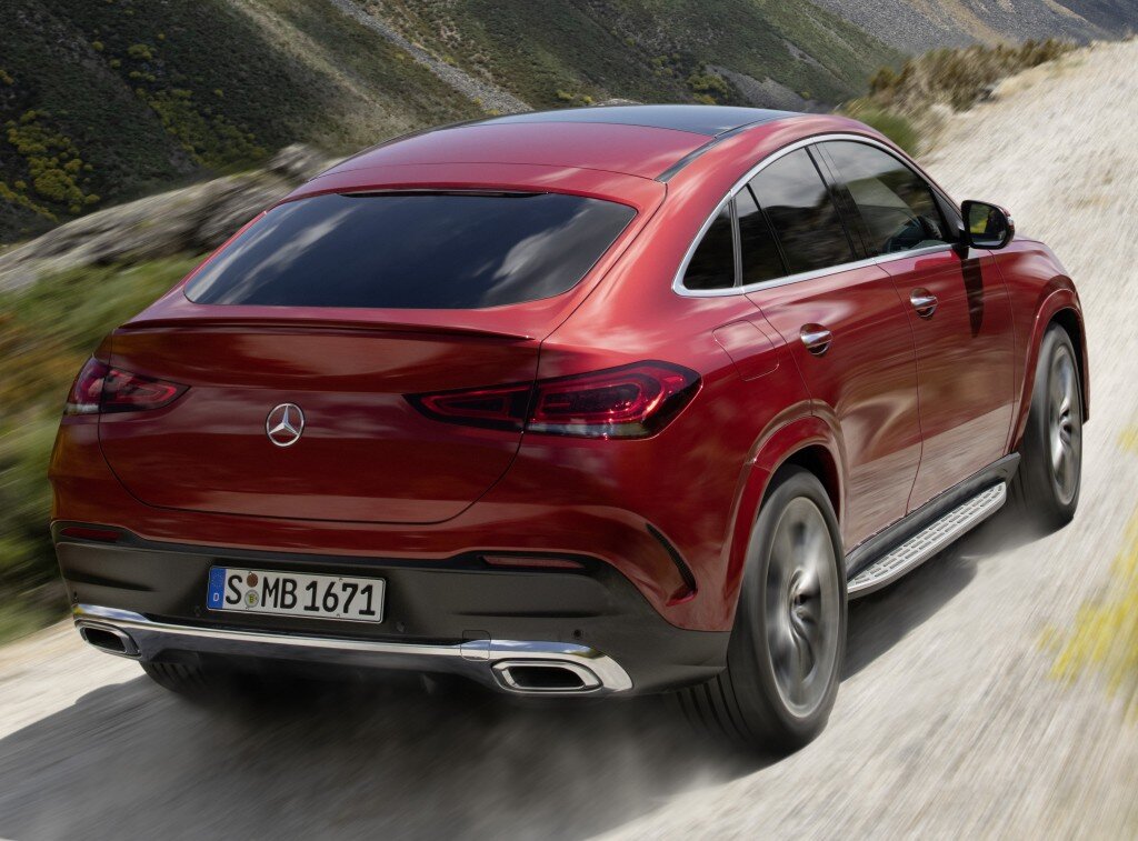 Mercedes GLE Coupe Red 2021