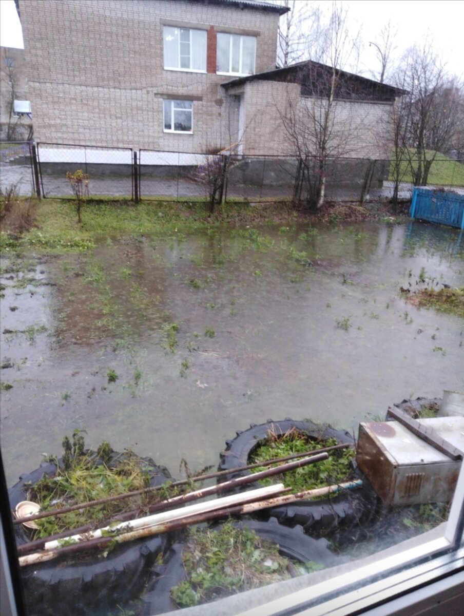 Так выглядит наш огород,весной каждого года.Фото нынешней весны.Личное фото