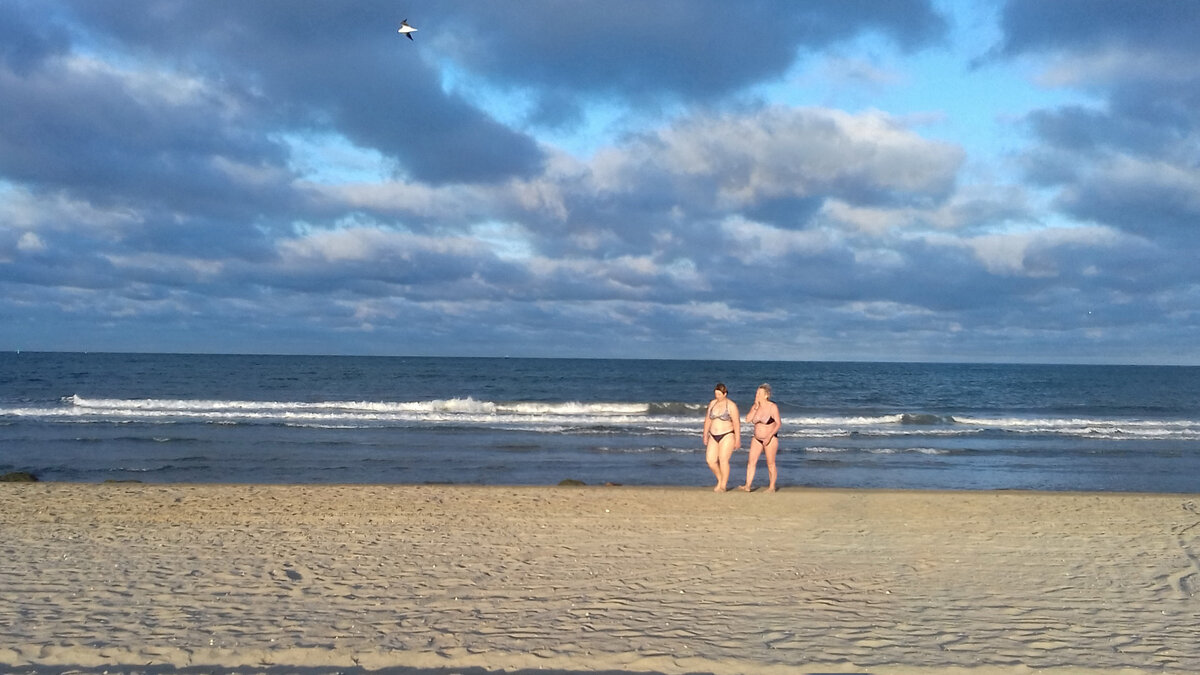 Осенняя Анапа в конце октября месяца