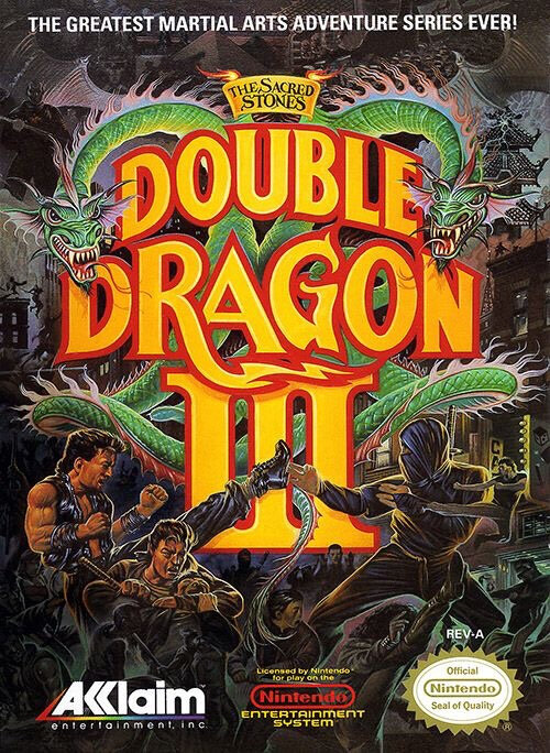 Double Dragon 3: The Rosetta Stone оригинальная обложка