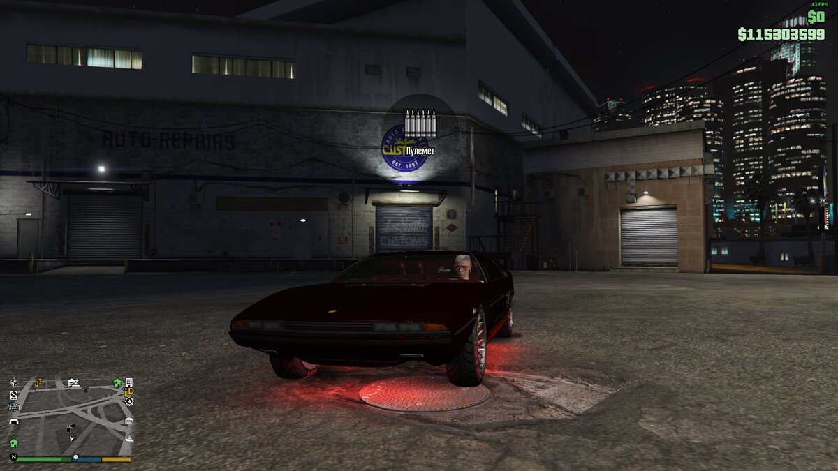 В режиме "пулемёт" радиатор Toreador в стандартном положении