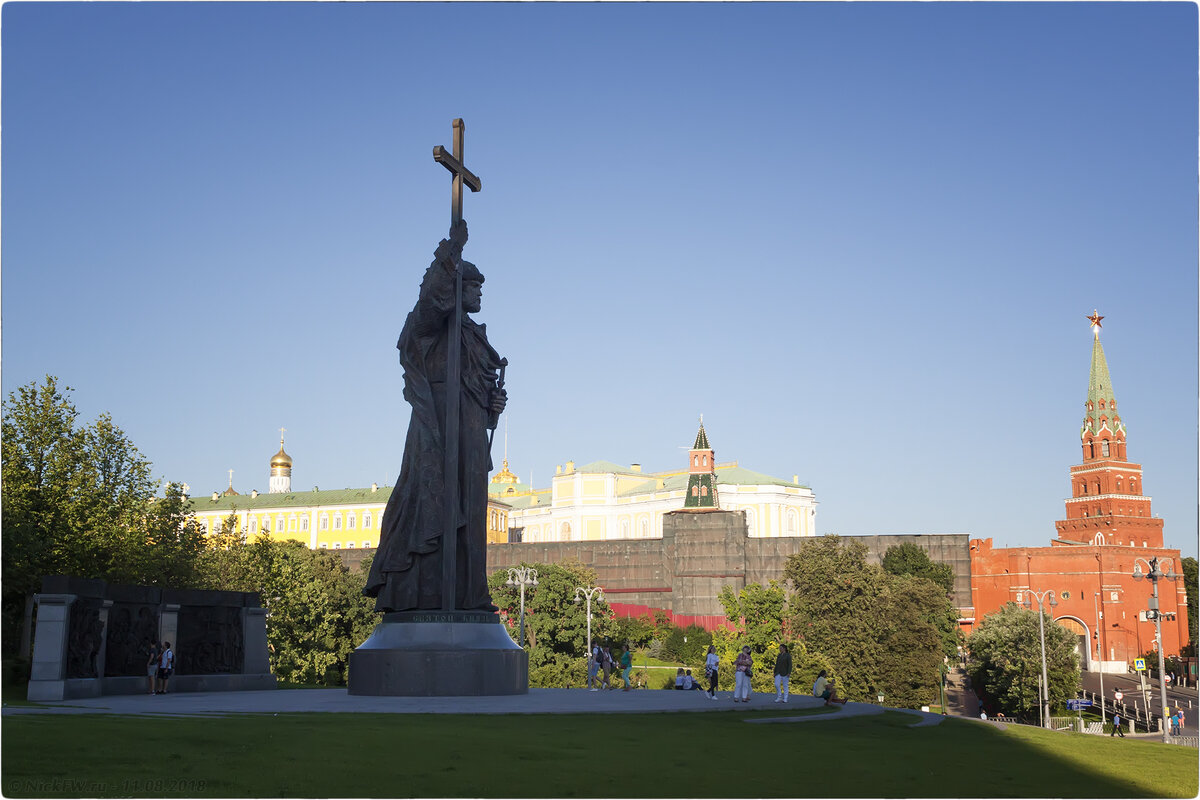 Памятник князю владимиру в лондоне