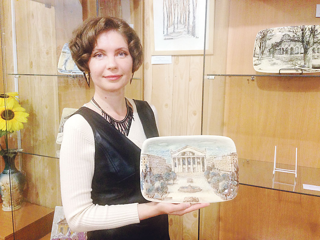 Художник, керамист Татьяна Астахова прогулялась по старинным калужским улочкам, и вот что из этого вышло.