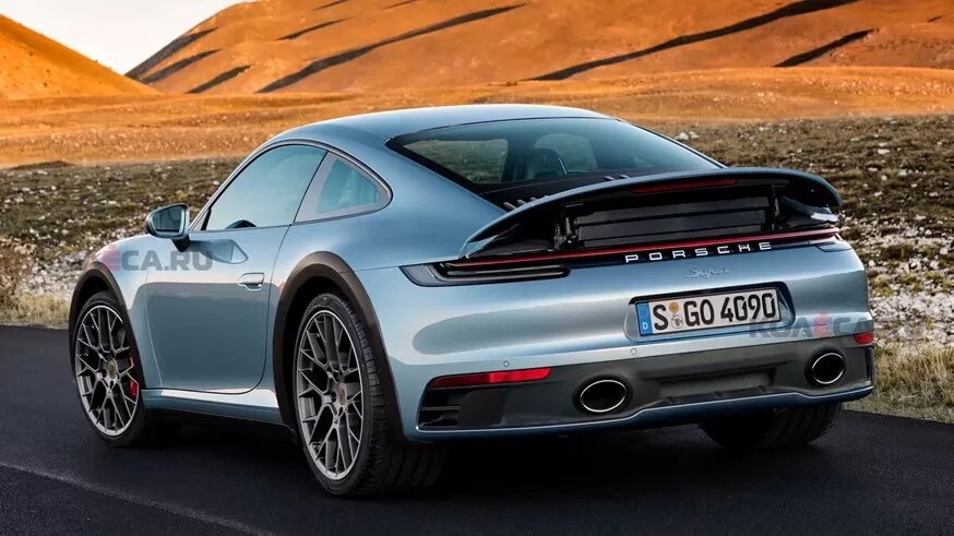 Рендер Porsche 911 Safari