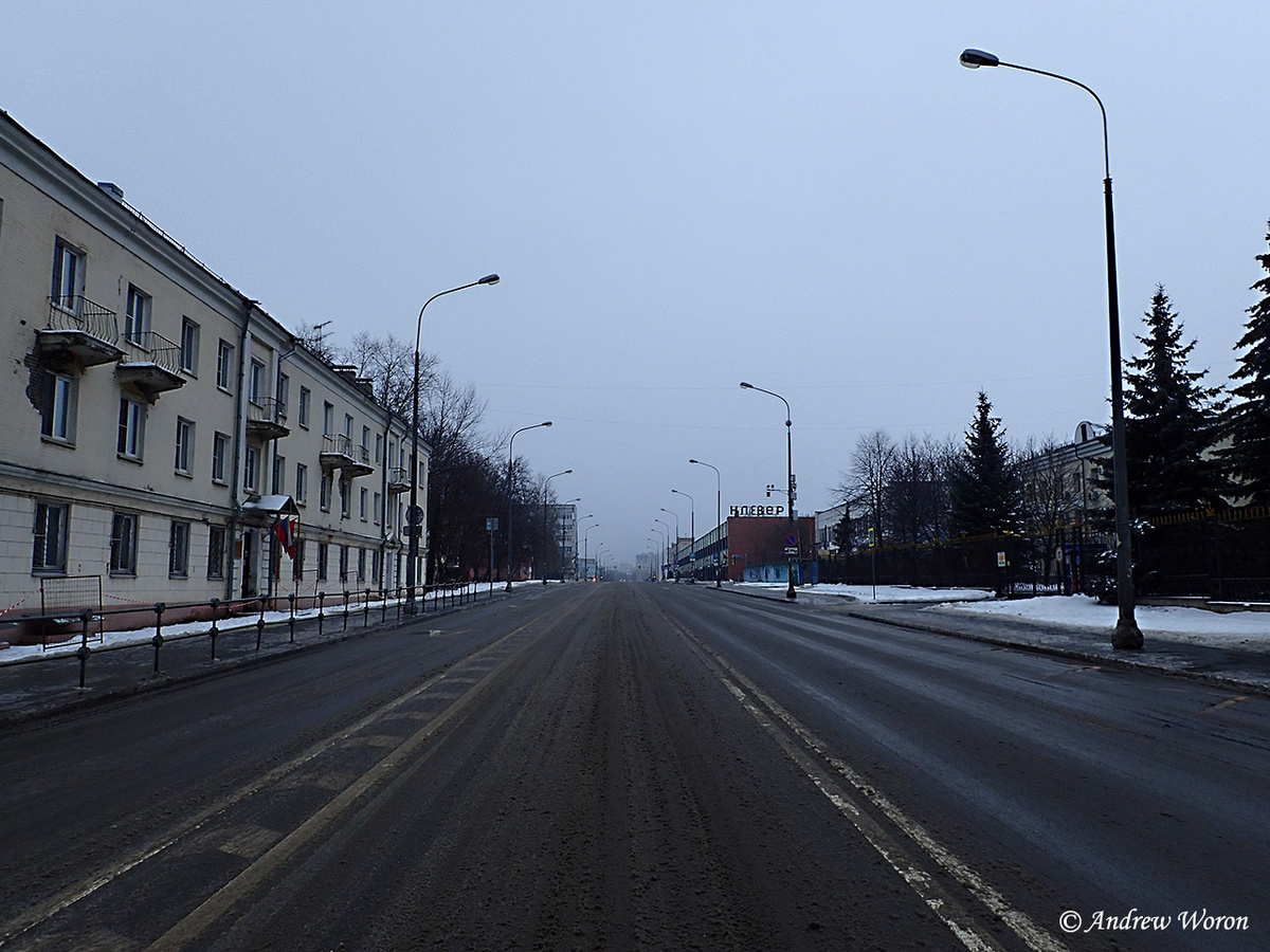 Пустынная улица Электродная