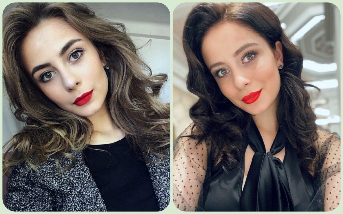 в 18 лет и сейчас