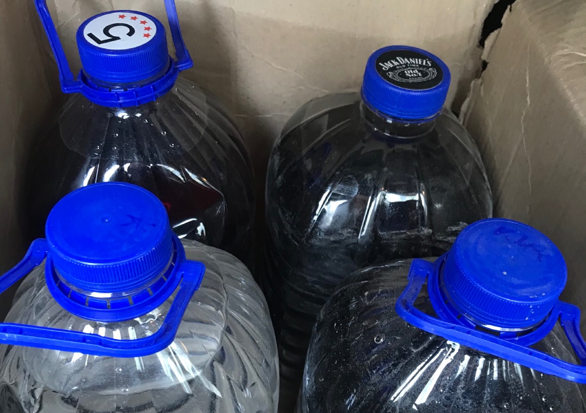 Виски, коньяк, водка в ПЭТ 5 л.