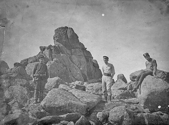 Вершина Конжаковского камня, 1908 г.