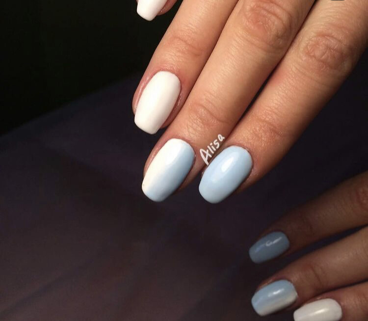 Мое первое покрытие гель-лаком. Да и вообще мой первый маникюр в салоне😂 Я была тогда в восторге 