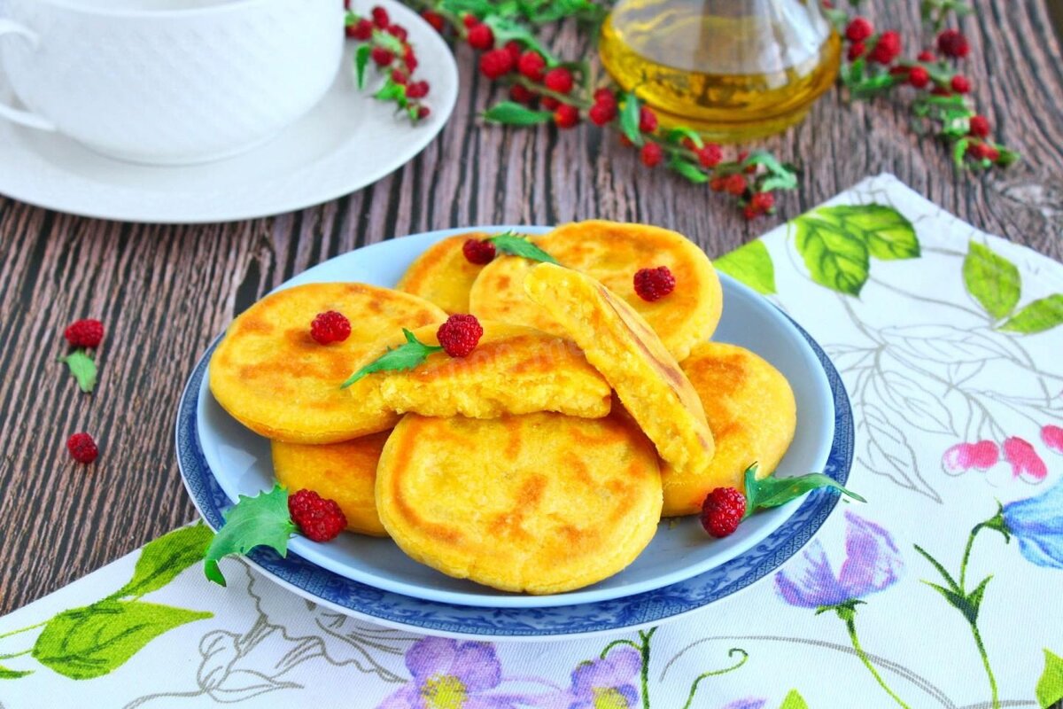 Чуреки из кукурузной крупы