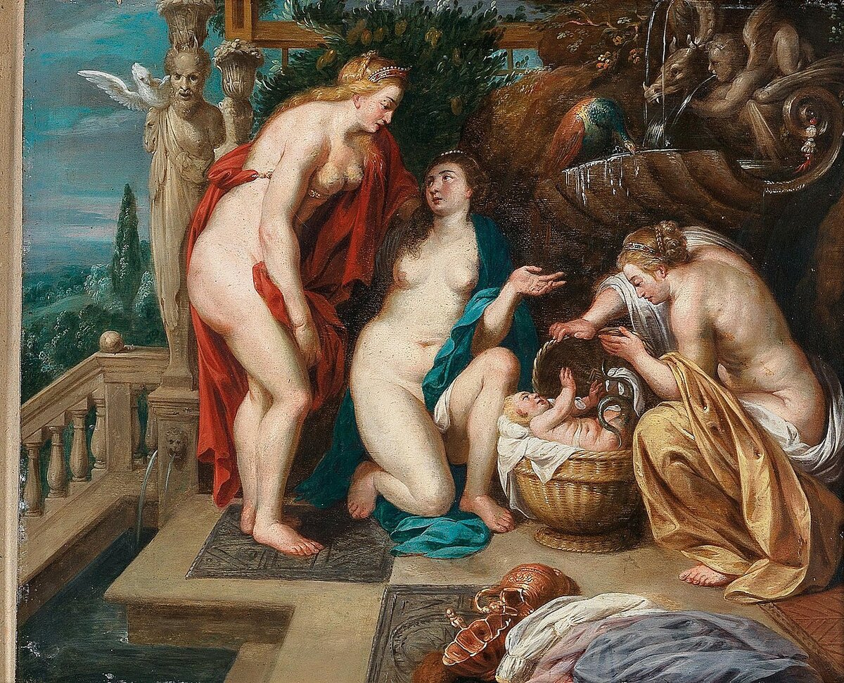 Неизвестный художник из круга Рубенса. Эрихтоний и дочери Кекропса, ок. 1610 г.