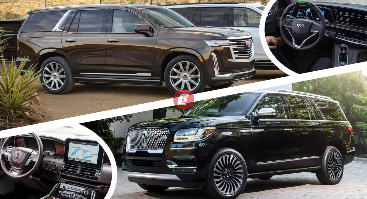 2021 Cadillac Escalade vs Lincoln Navigator (official)