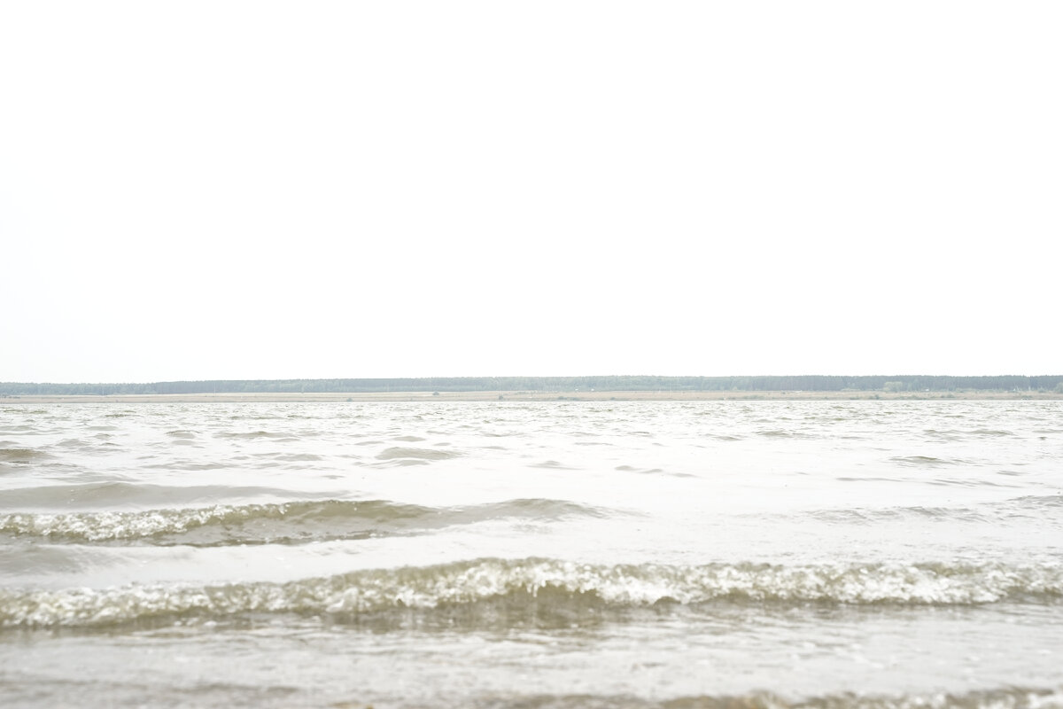 в воду конечно же, все равно не полезли. время, когда вода пригодна для купания миновало