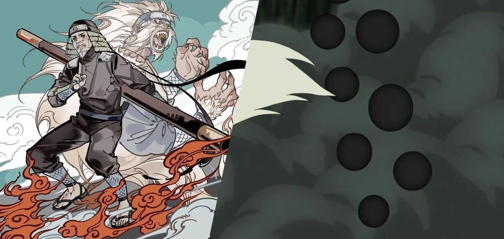 Третий Хокаге и Чёрные Шарики