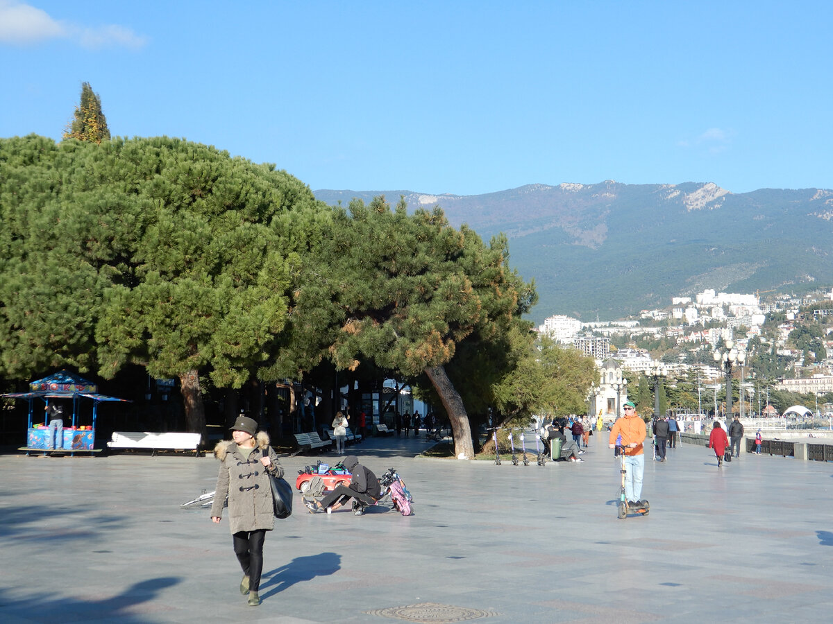 Набережная Ялты