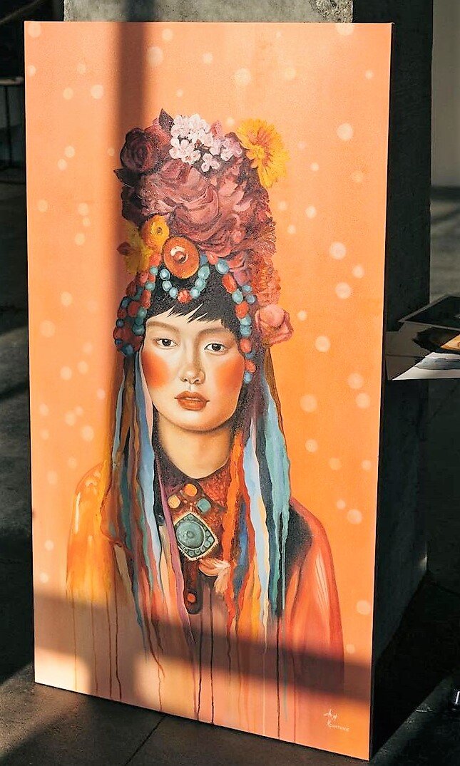 доступны в аккаунте художницы в инстаграме: https://www.instagram.com/kristinaproartist/