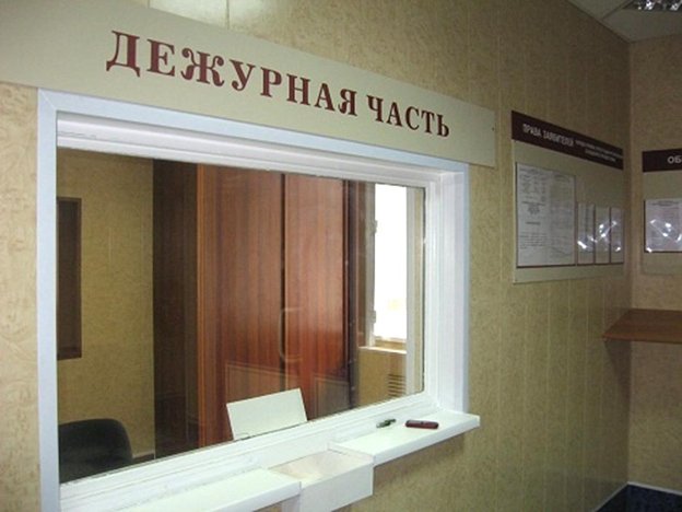 Коридор в отделе полиции
