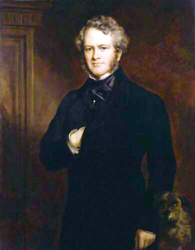 Сэр Эдвин Генри Ландсир. Портрет работы Фрэнсиса Гранта. Национальная портретная галерея, Лондон