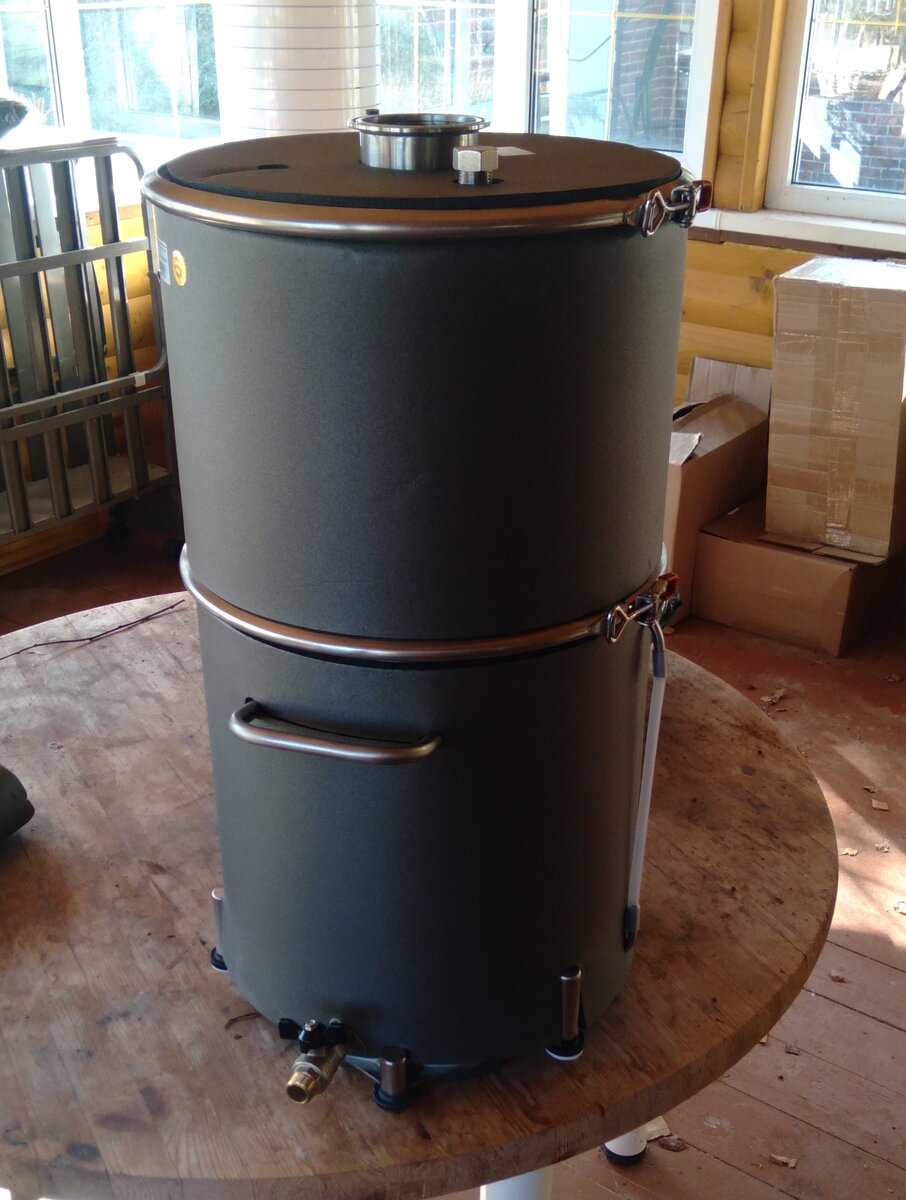 куб с расширителем объема на 40 литров браги