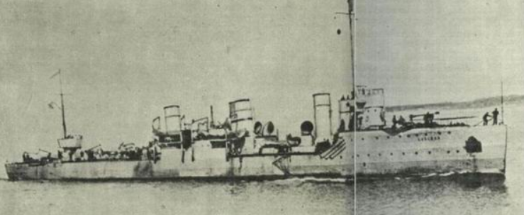 Эсминец "Забияка" - будущий "Урицкий"