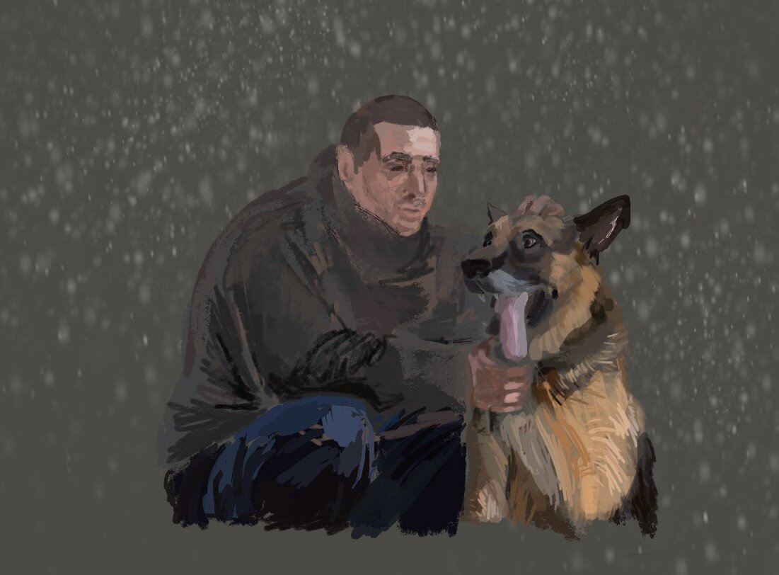 Михал Николаич с Рексом